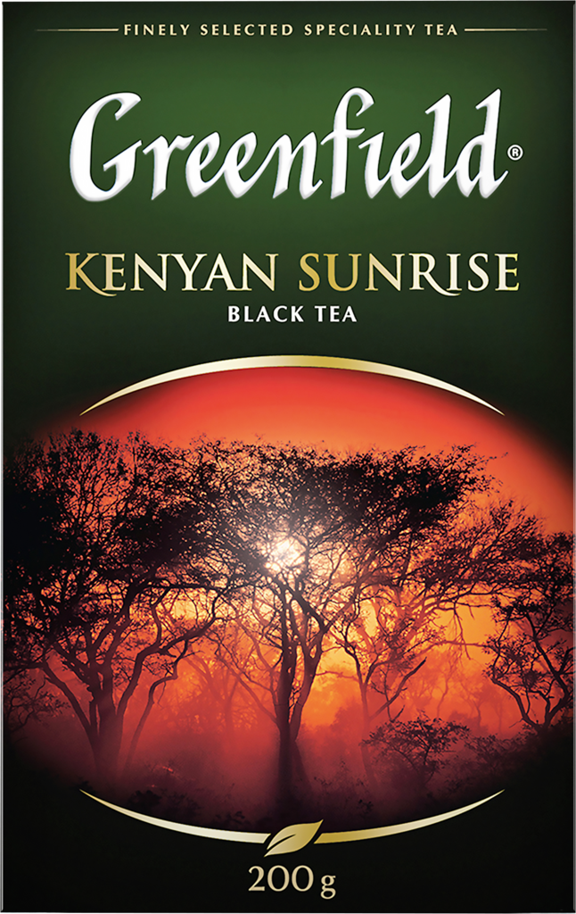 Чай черный GREENFIELD Kenyan Sunrise листовой